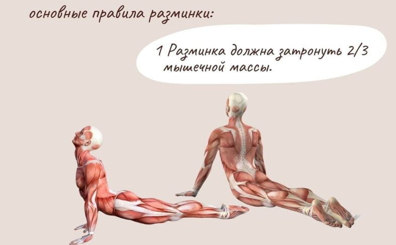 разминка в йоге