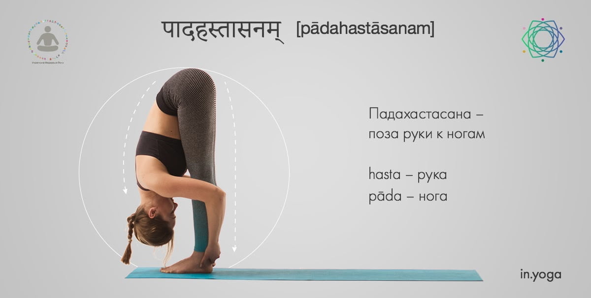 сурья намаскар падахастасана