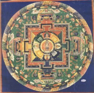 Мандала Эка-даша-мукха Авалокитешвары