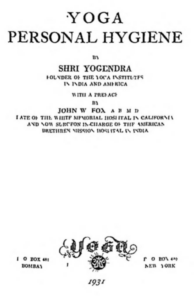 yoga personal hygiene shri yogendra