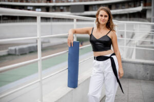 інструктор йоги в Швейцарії Яна Стрілецька