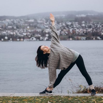 Інструкторка йоги Діана Гладка